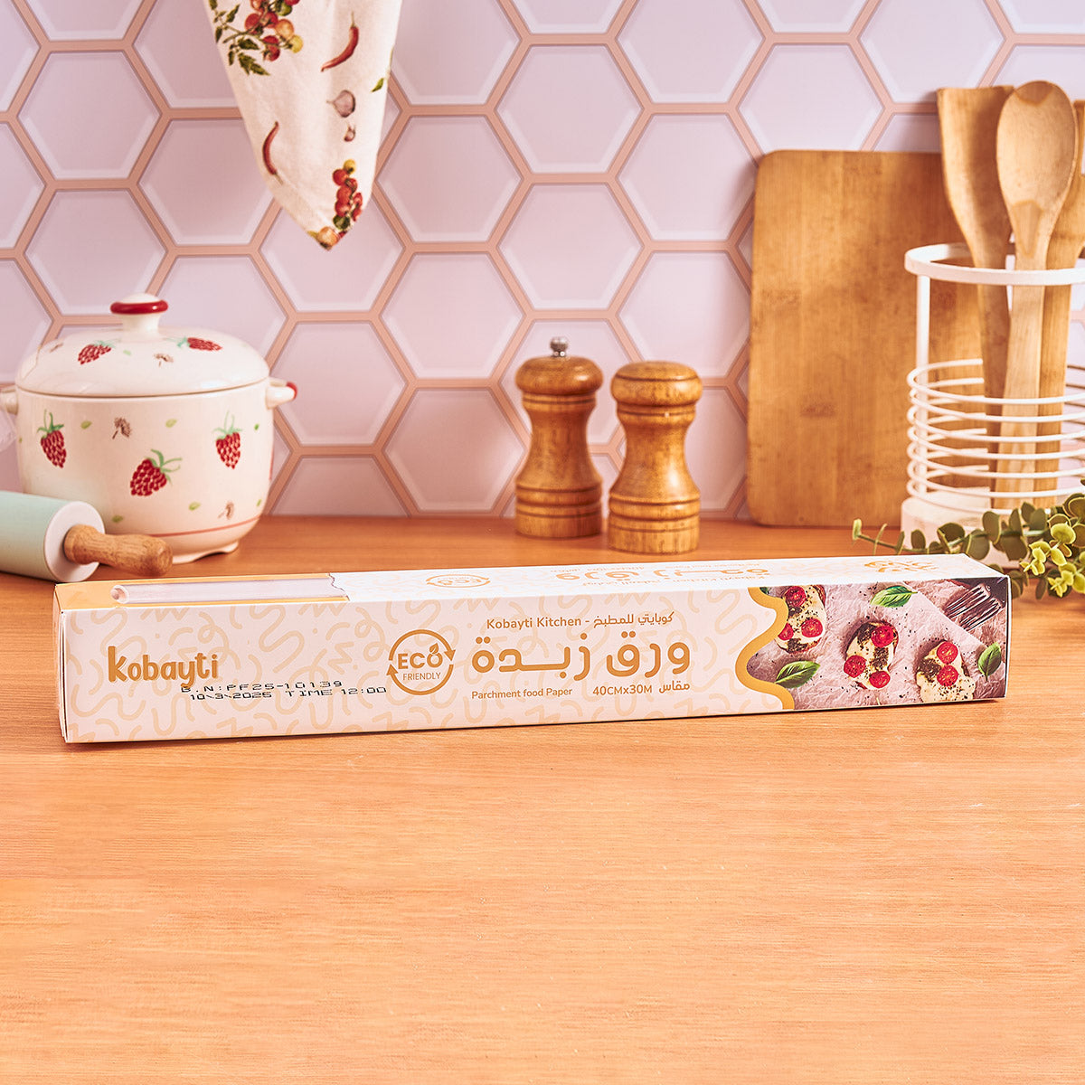 ورق زبدة - ٣٠ متر x ٤٠ سم