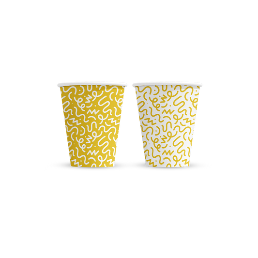 1000 Paper Cups - 9 OZ (170 grm)