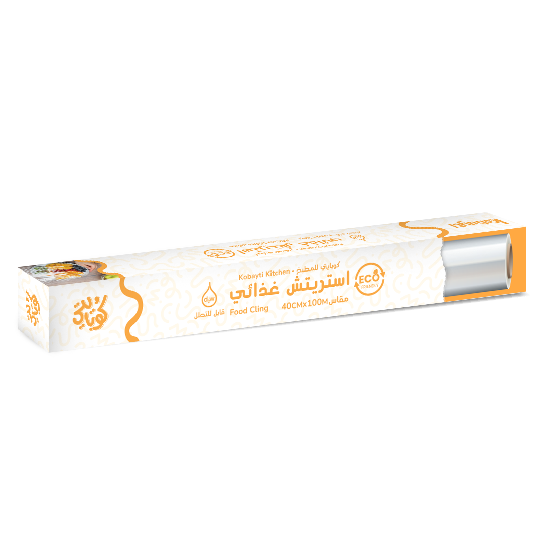 استريتش غذائي - ٤٠ سم x ١٠٠ متر