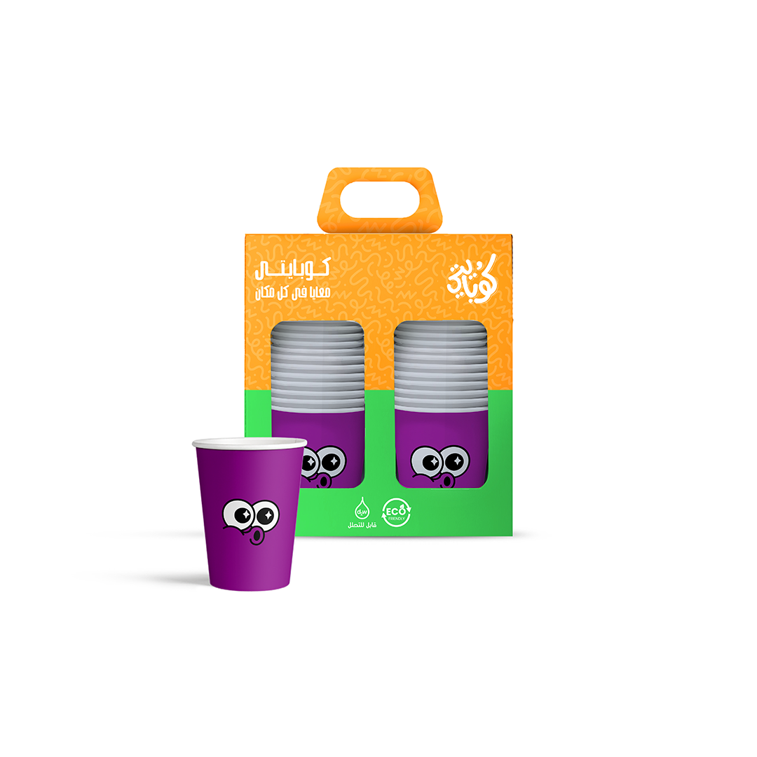 50 Paper Cups - 9 OZ