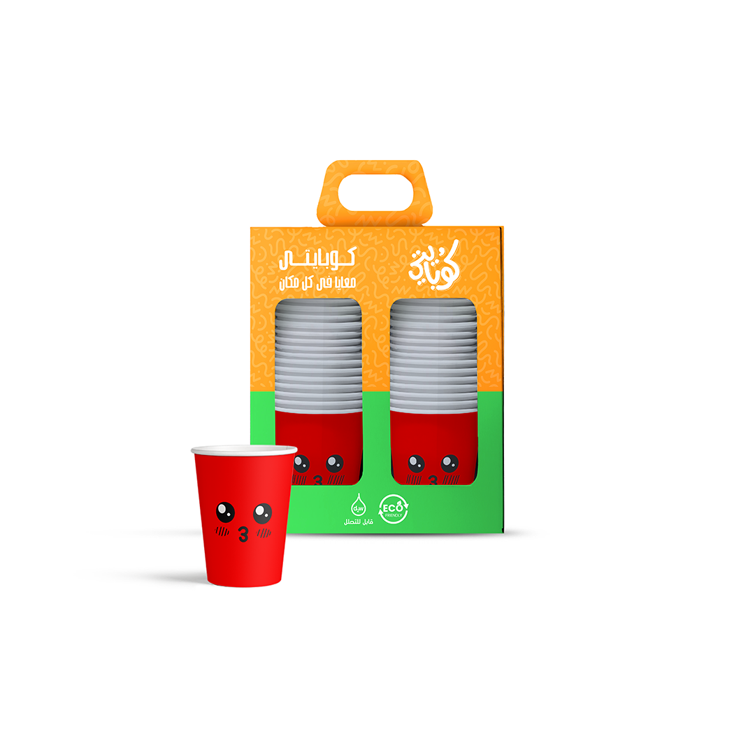 ٥٠ كوب ورقي - ٧ اونصة