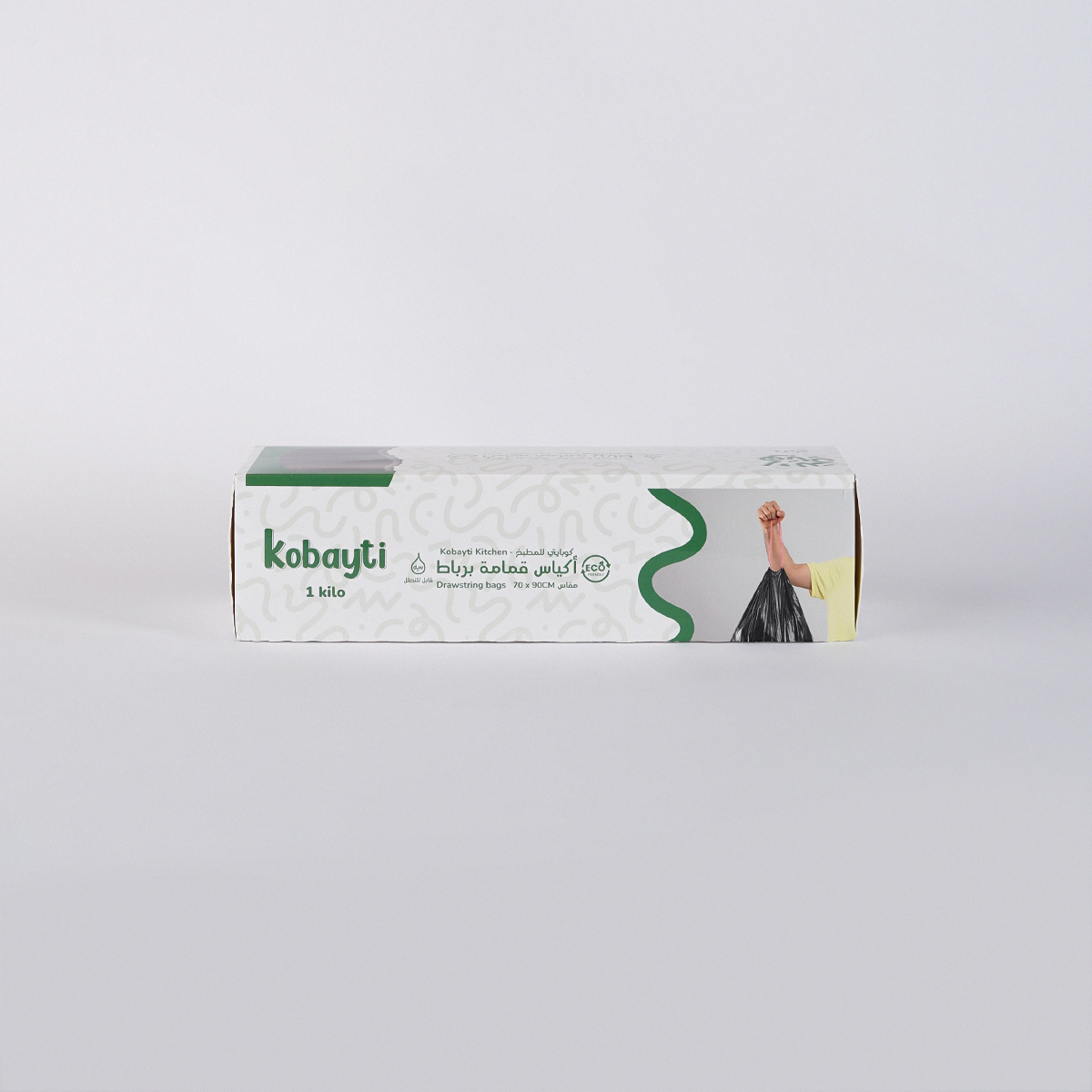 Tape Tie Garbage Bags - 1 Kilo