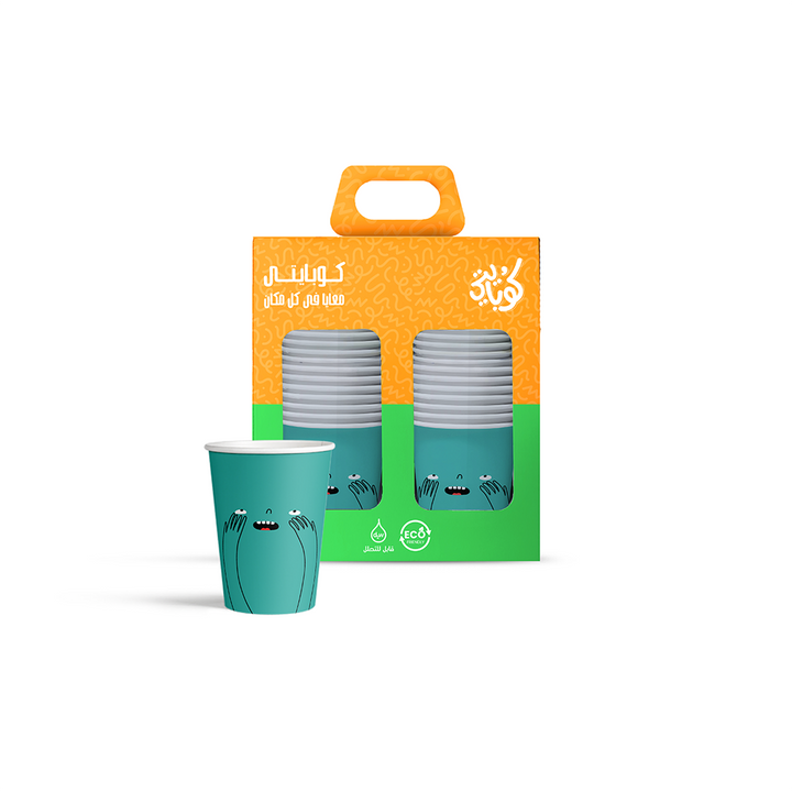 ٣٥ كوب ورقي - ٨ اونصة