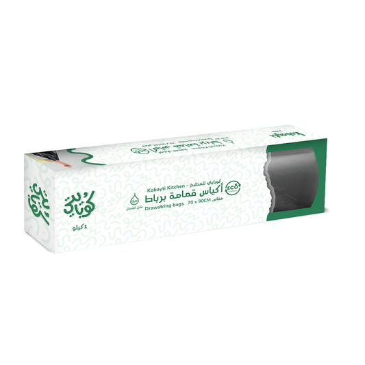 Tape Tie Garbage Bags - 1 Kilo