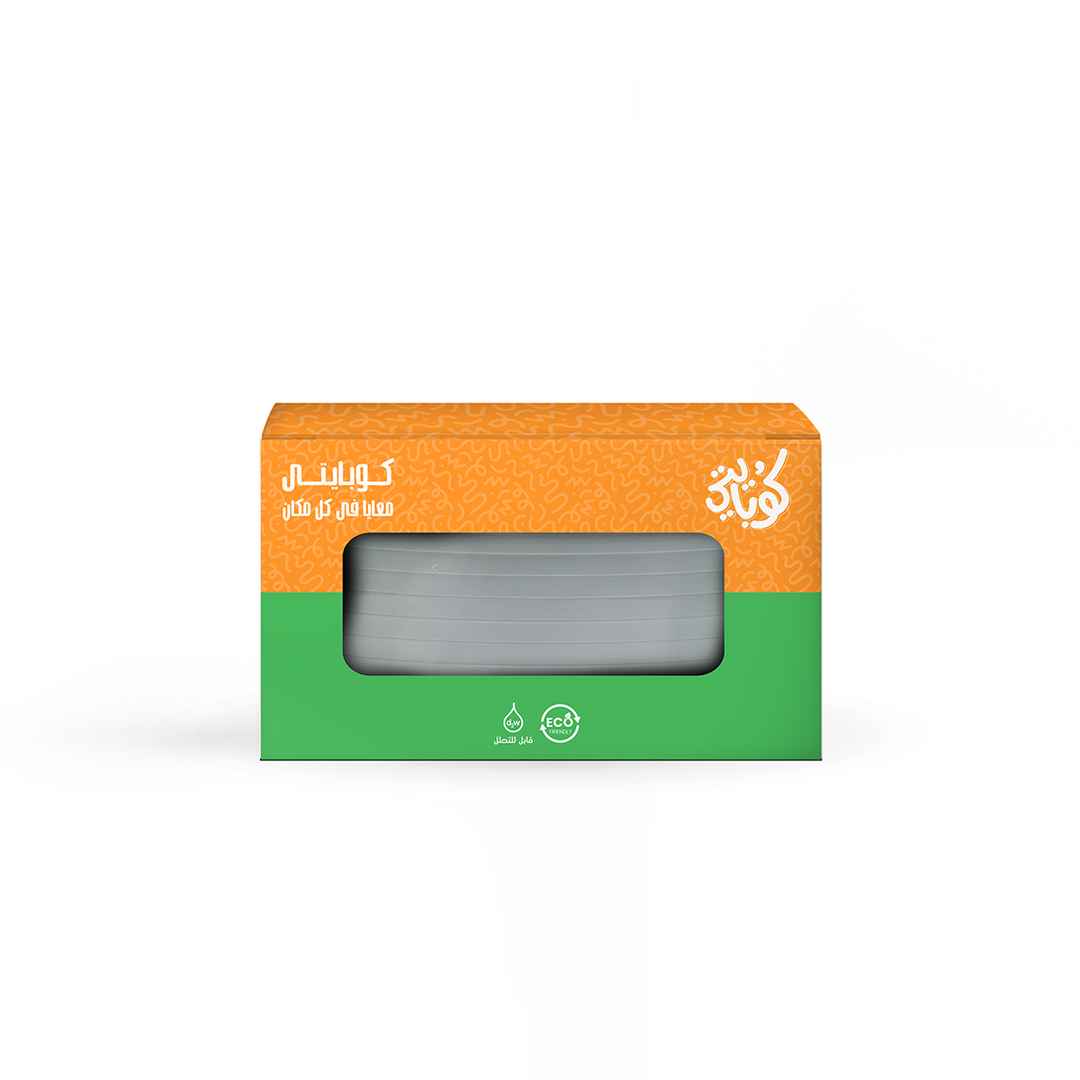 ١٠ اغطية اكواب ورقية - ٨ اونصة