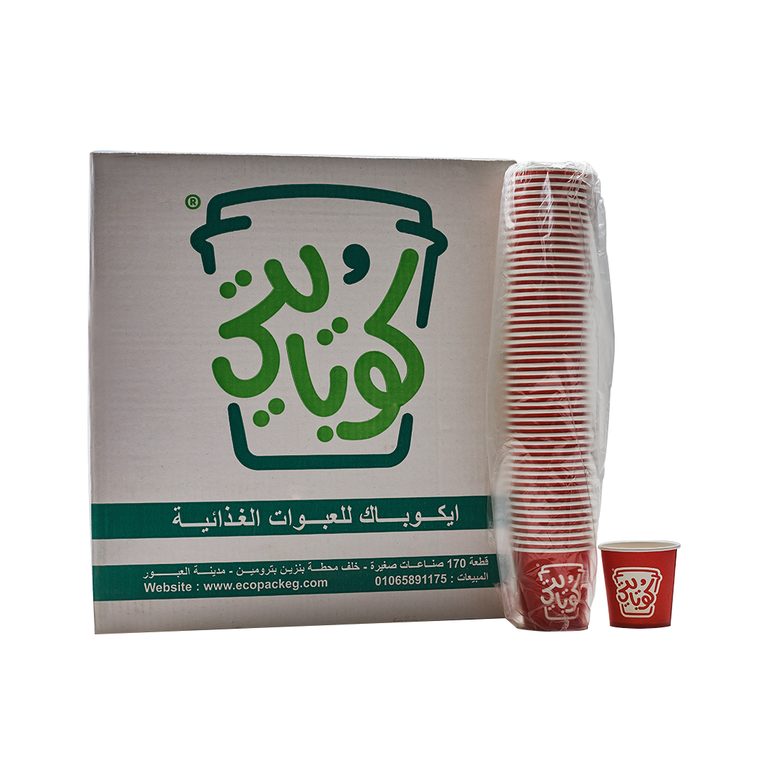 ١٠٠٠ كوب ورقي - ٤ أونصة