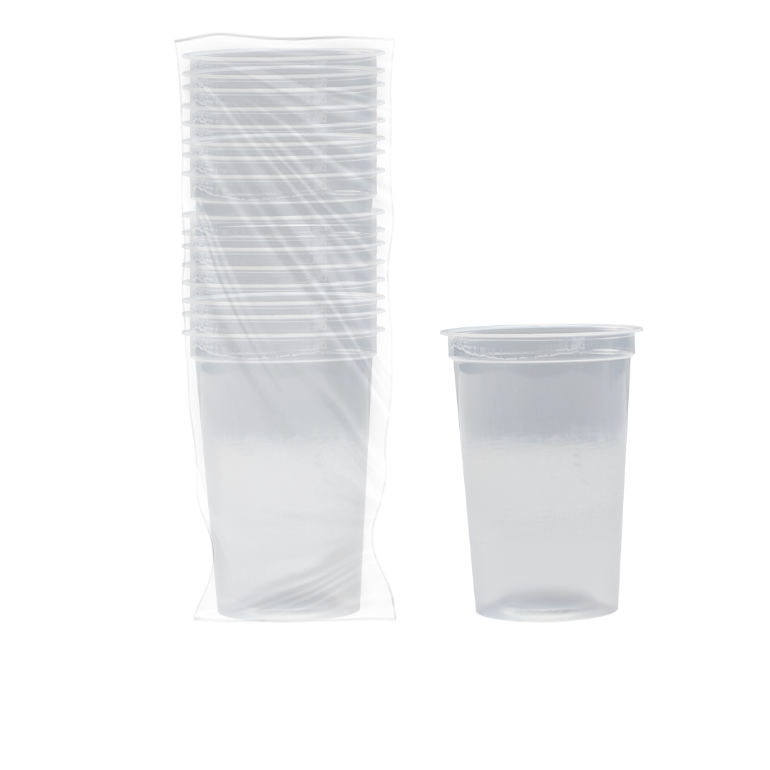 1000 Plastic Cups - 250ml