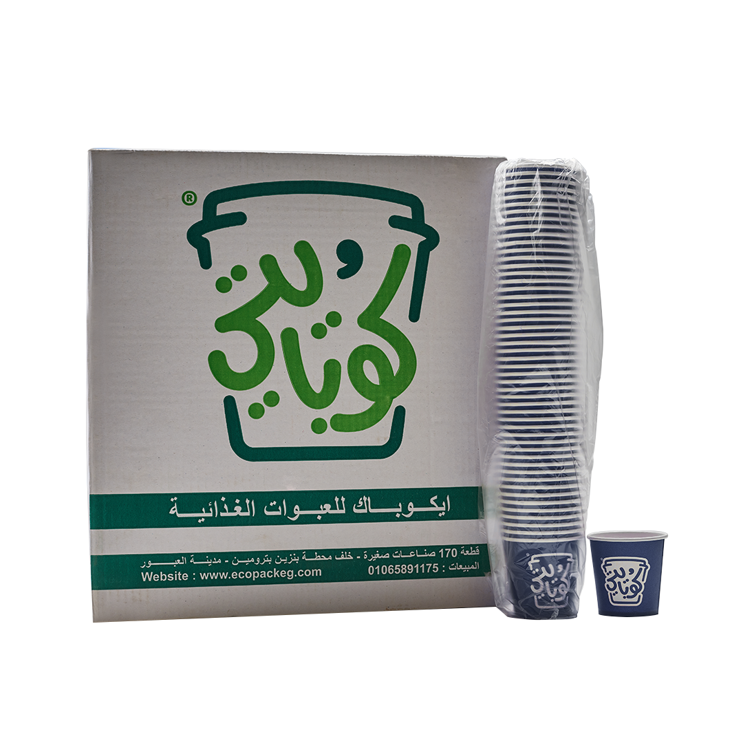 ١٠٠٠ كوب ورقي - ٤ أونصة