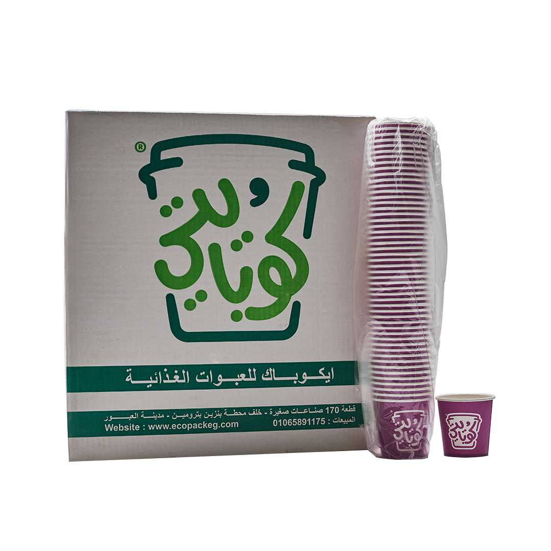 ١٠٠٠ كوب ورقي - ٤ أونصة