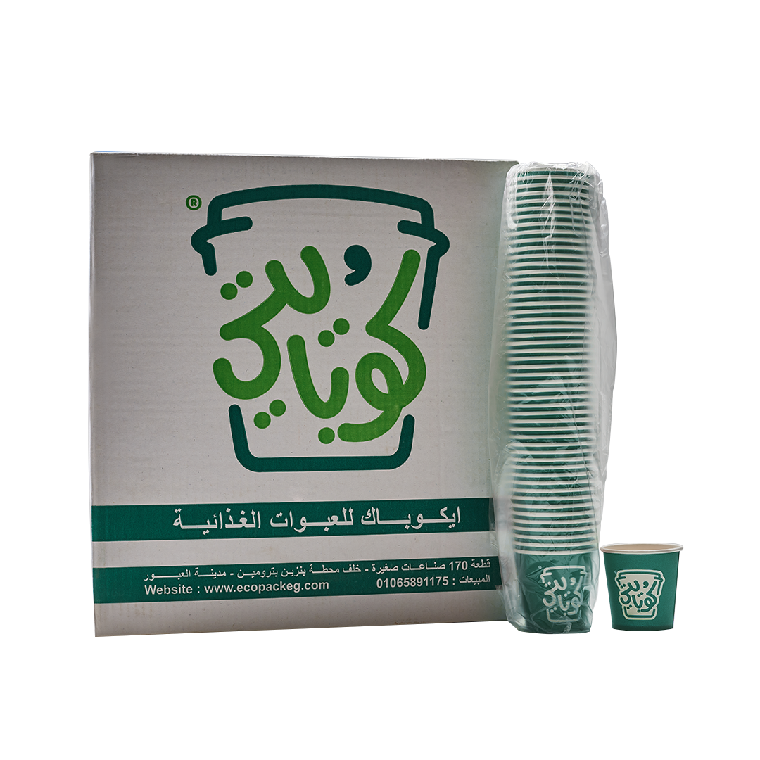 ١٠٠٠ كوب ورقي - ٤ أونصة